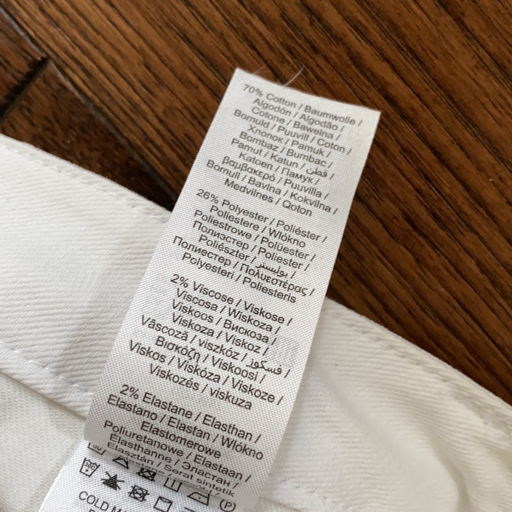 White Wide Leg denim - Picture 10 of 10